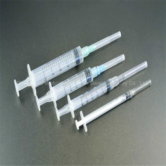 Seringa Luer Lock ou Luer Slip de pacote médico descartável de 10ml com CE, ISO, GMP, SGS, TUV